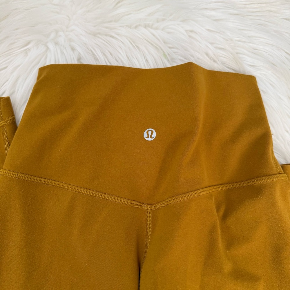lululemon athletica Mustard Leggings - Size 4 - Picture 5 of 5